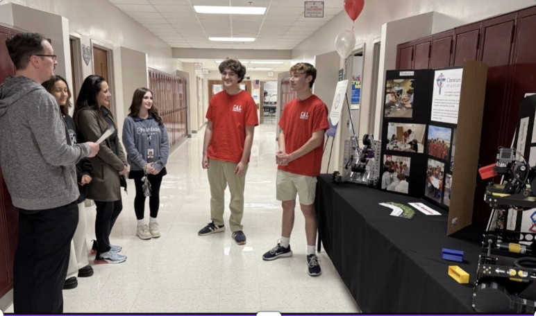 CAL Open House booth presentation