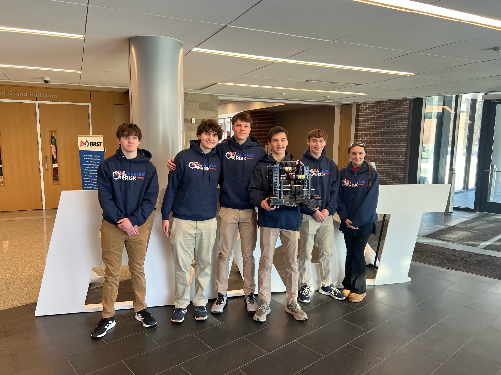 CALculated Risk team at a FIRST competition